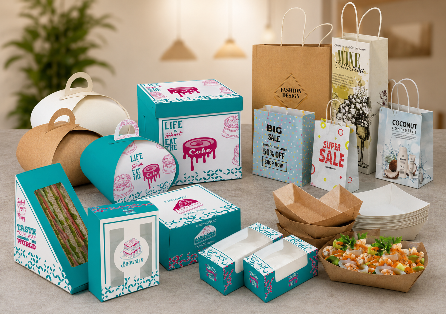 Home Food Service Packaging